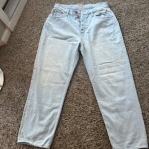 MOTHER The Pixie Tomcat Ankle--Pina Colada Paradise